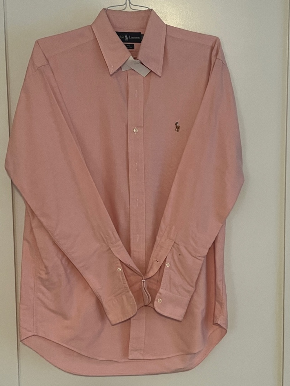 Polo by Ralph Lauren Light Pink Button-Down Dress Shirt